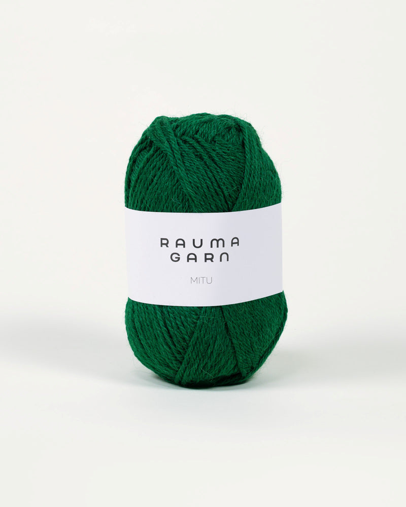 0062 Dyp grønn -	Mitu - Rauma Garn - Garntopia