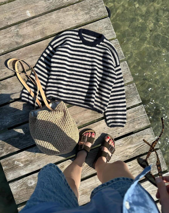 Olga Sweater - Papir - PetiteKnit - Garntopia