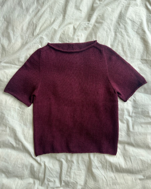 Ivy Tee - Papir - PetiteKnit - Garntopia