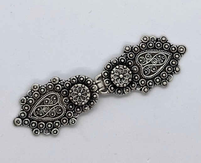 Hektelås - sølv - 100mm - NEWOLD COMPANY - Garntopia