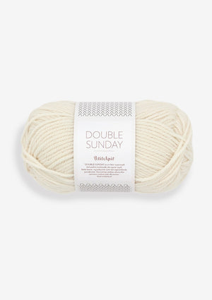 1012 Whipped Cream - DOUBLE SUNDAY PetiteKnit - Sandnes garn - Garntopia