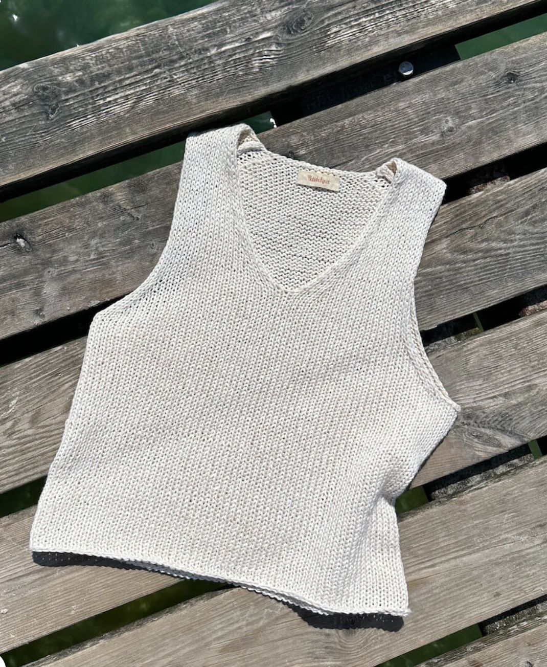 Alice Top - Papir - PetiteKnit - Garntopia