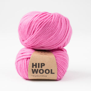 Hubba Bubba Pink -	Hip Wool