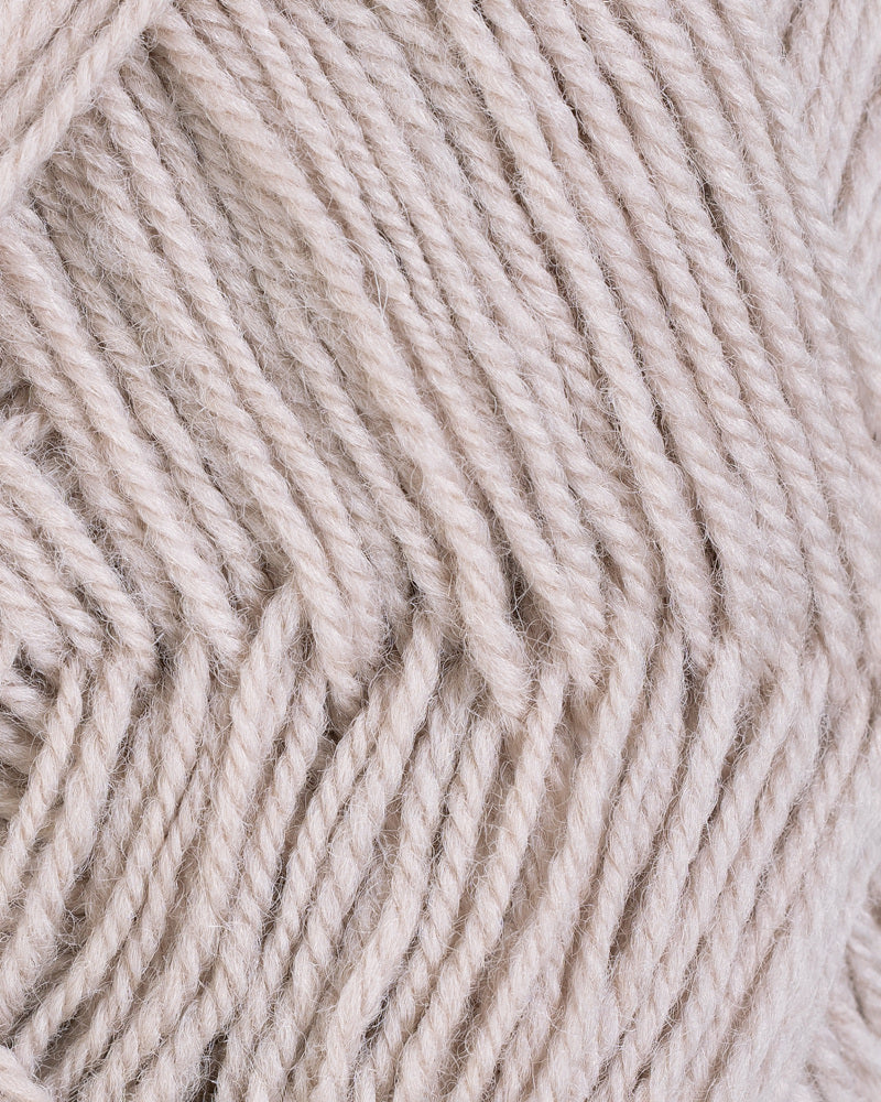 460 Lys Beige -	3-tr Strikkegarn - Rauma Garn - Garntopia