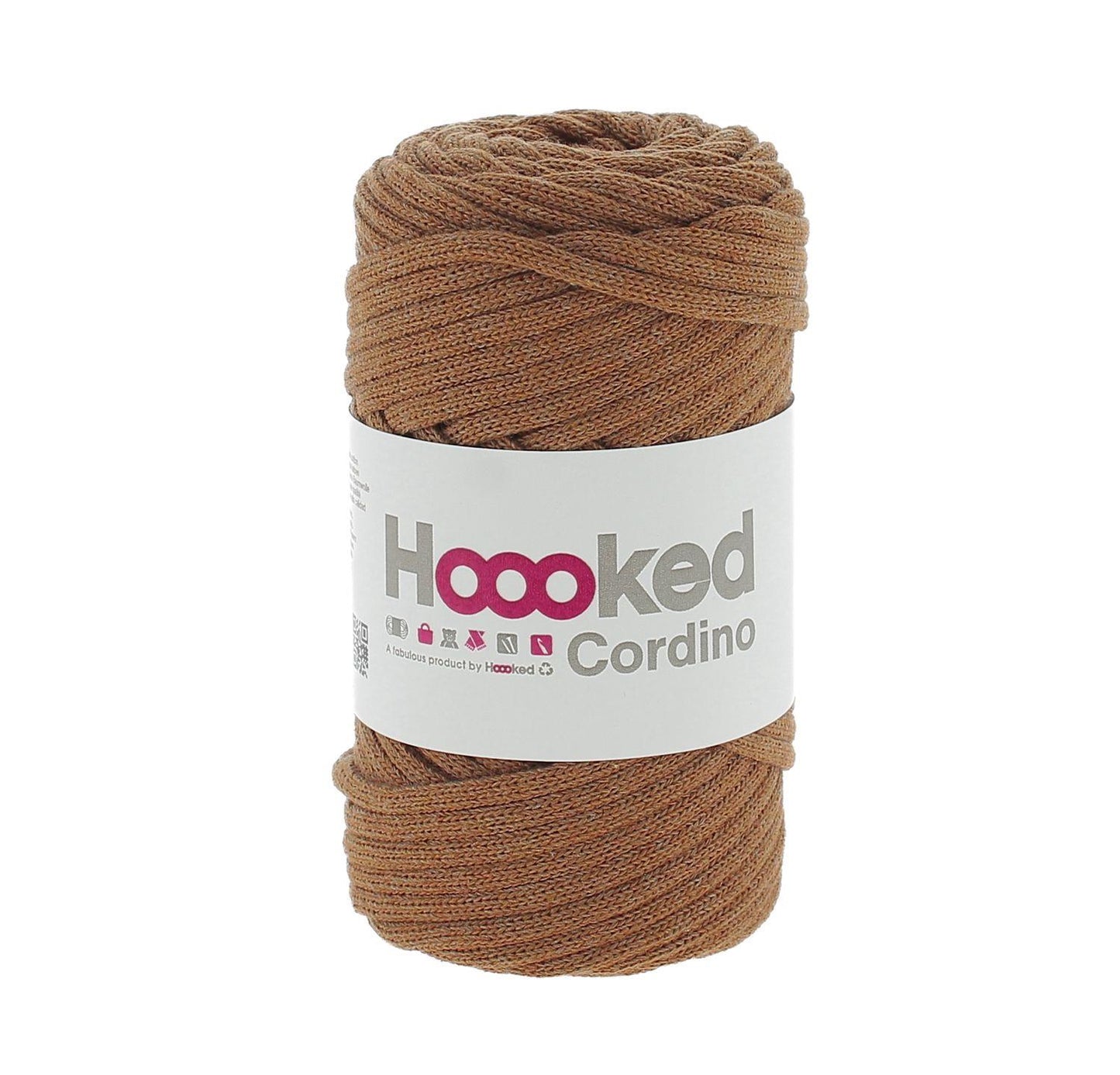 Caramel Brown - Cordino - Hoooked Yarn - Garntopia