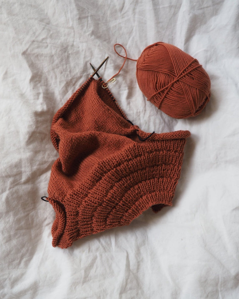 Ankers Bluse - Papir - PetiteKnit - Garntopia