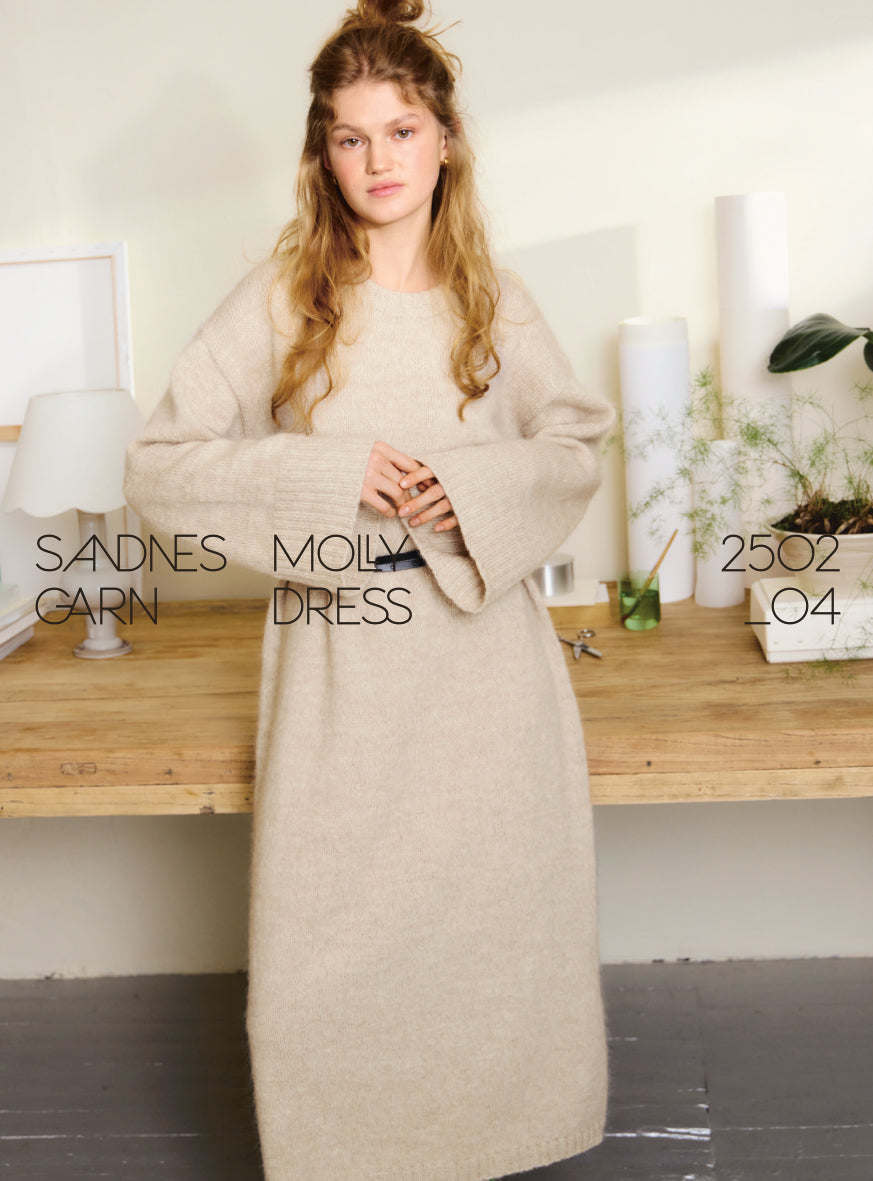2502 - DIY - Nr. 4  Molly dress - Papir - Sandnes garn - Garntopia
