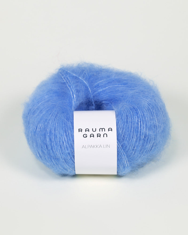 1389 Himmelblå-	Alpakka Lin - Rauma Garn - Garntopia