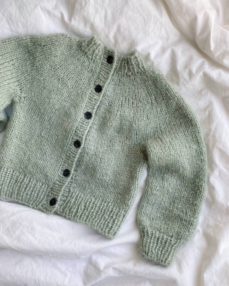 Novice Cardigan Mini - Chunky Edition - Papir