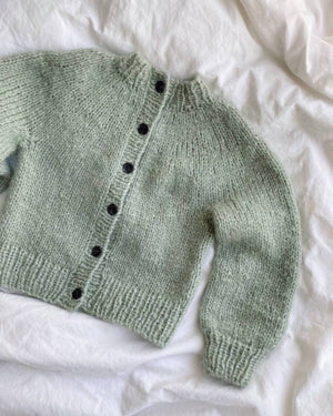 Novice Cardigan Mini - Chunky Edition - Papir