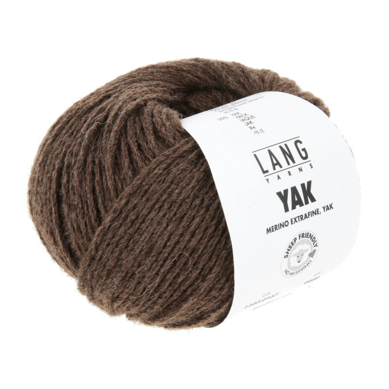 167 Sjokolade - 	Yak - Lang Yarns - Garntopia