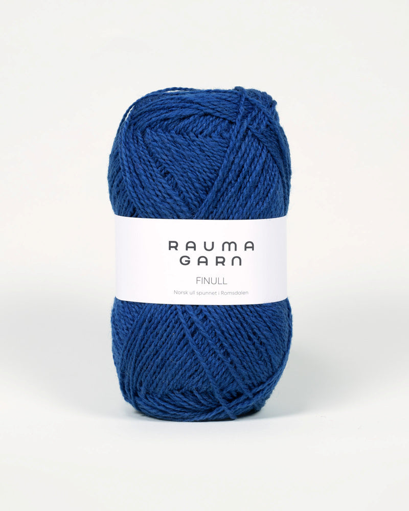 438 Bondeblå -	Finull Pt2 - Rauma Garn - Garntopia