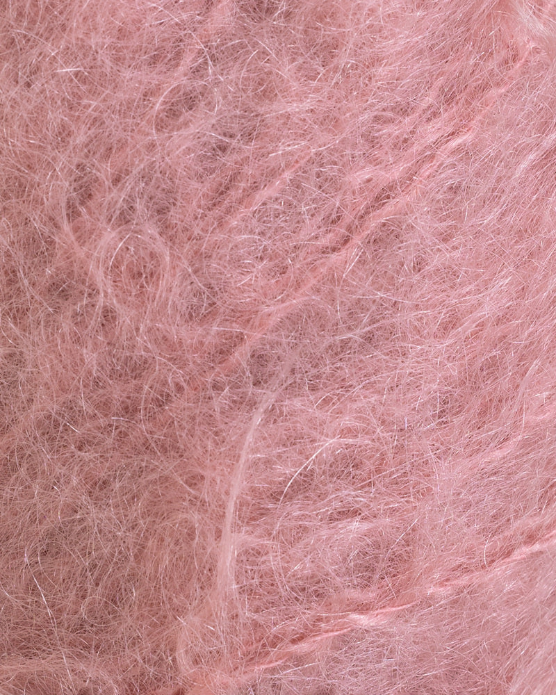 Tjukk Mohair 184 Rosa bris -	Tjukk Mohair - Rauma Garn - Garntopia