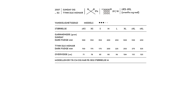 2507 - DIY - NR. 2 EMERSON Dress - Sandnes garn - Garntopia