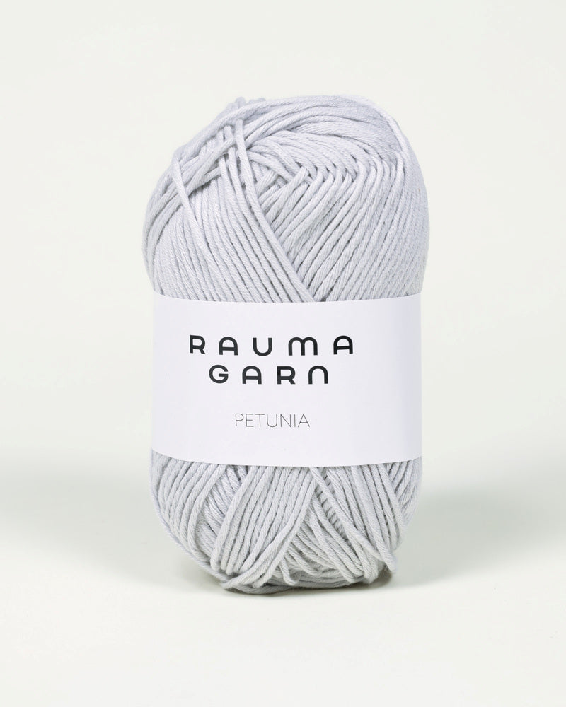 253 Lys Grå -	Petunia - Rauma Garn - Garntopia