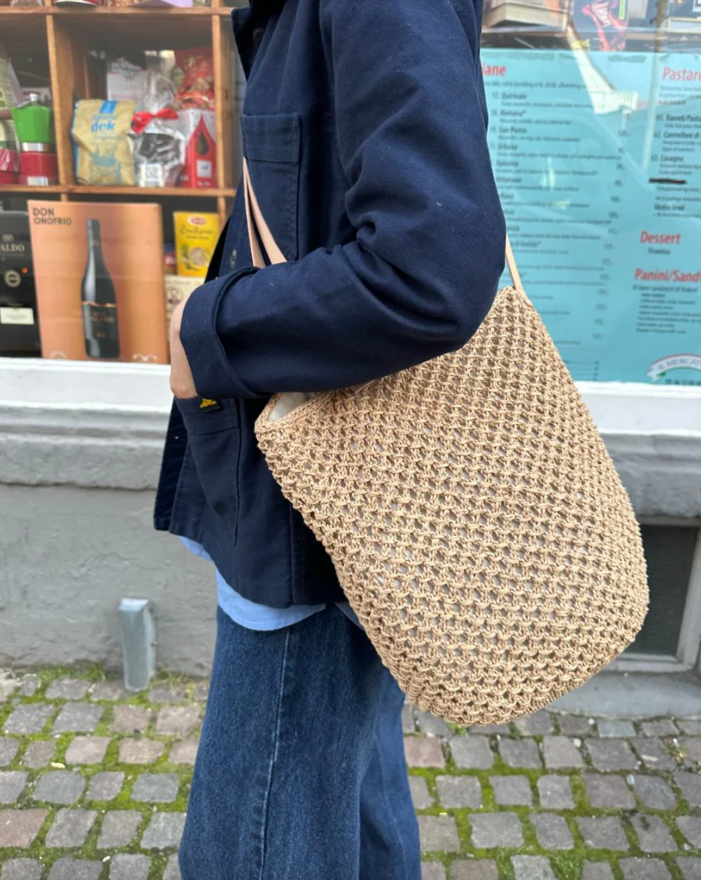 French Market Bag - Papir - PetiteKnit - Garntopia
