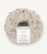 2600 Greige Tweed -	Tynn Silk Mohair - Sandnes garn - Garntopia