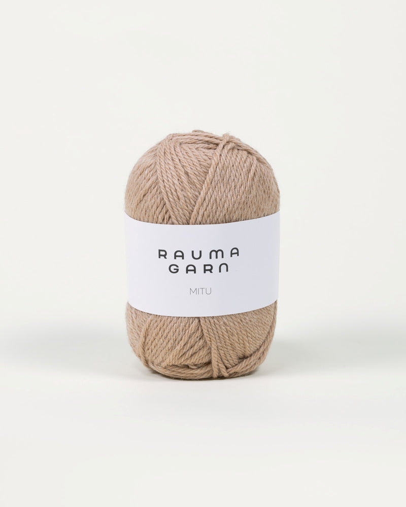 SFN73 Lys beige -	Mitu - Rauma Garn - Garntopia