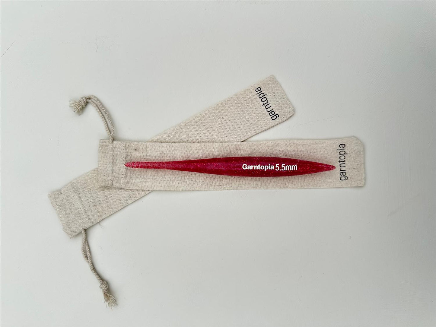 Heklenål Resin Rosa-  5,5 mm - Garntopia - Garntopia