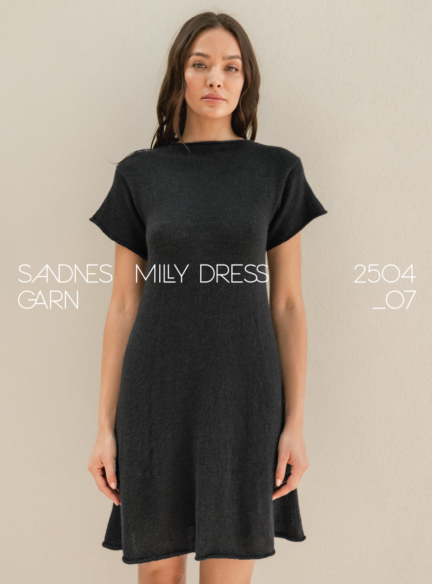 2504 - Sommerstrikk -  Nr. 7  Milly Dress - Papir - Sandnes garn - Garntopia