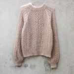 VAFFEL SWEATER - PAPIR