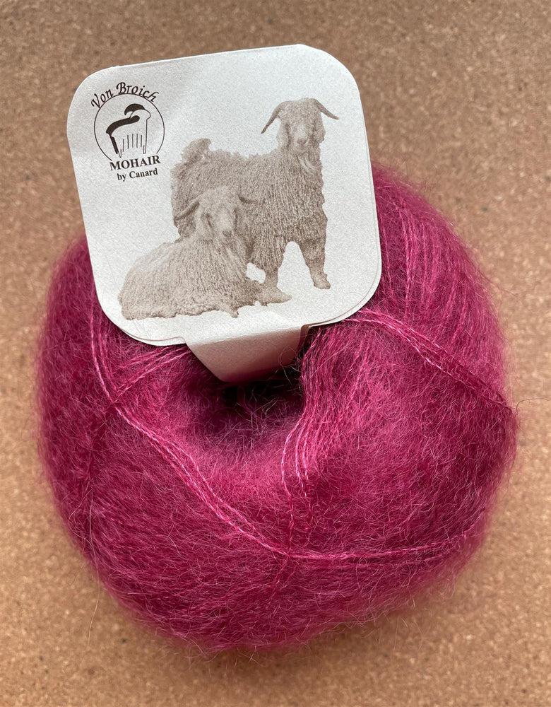 3017 Rhododendron -	Brushed Lace - Mohair by Canard - Garntopia
