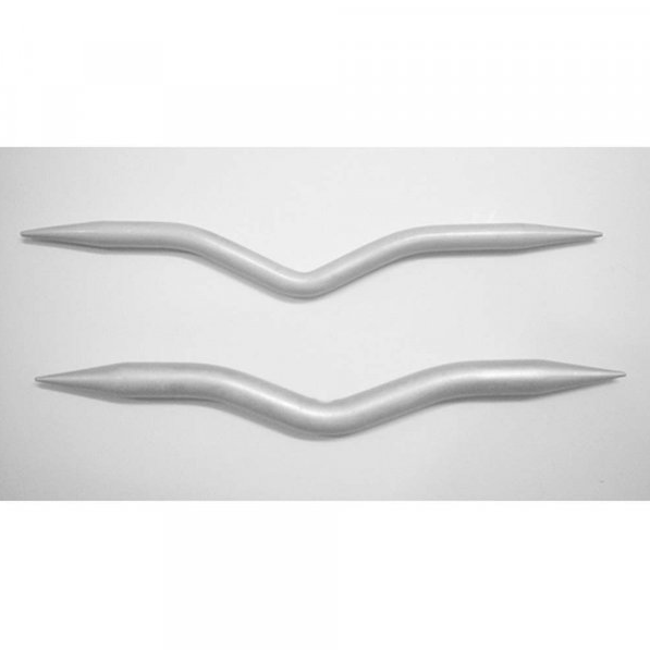 Knitpro Flettepinner i aluminium - 2pk - KnitPro - Garntopia