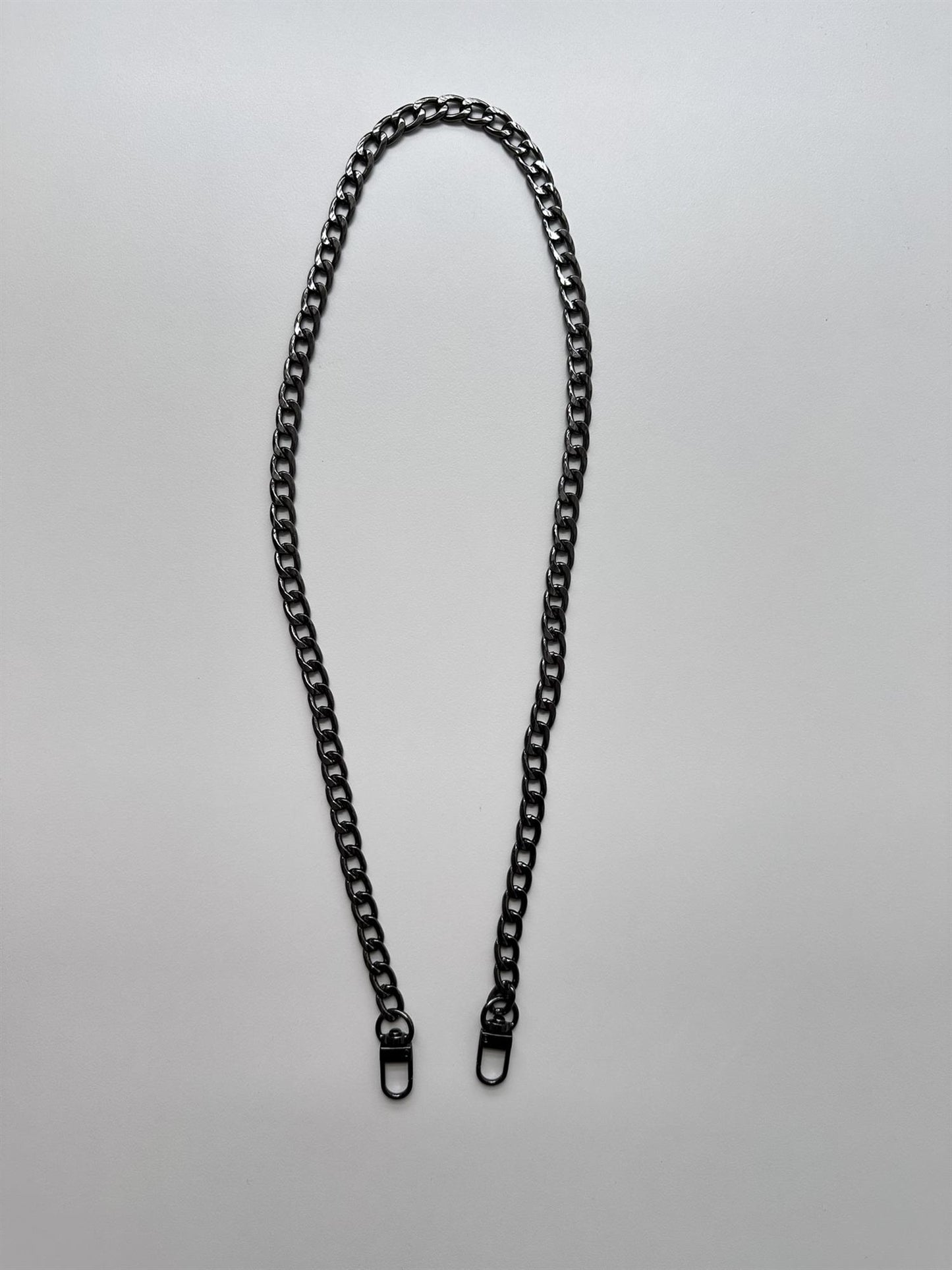 Veskelenke Sort Medium - 80 cm - Garntopia - Garntopia