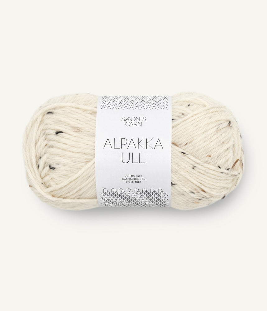 2523 Natur Tweed - Alpakka ull - Sandnes garn - Garntopia