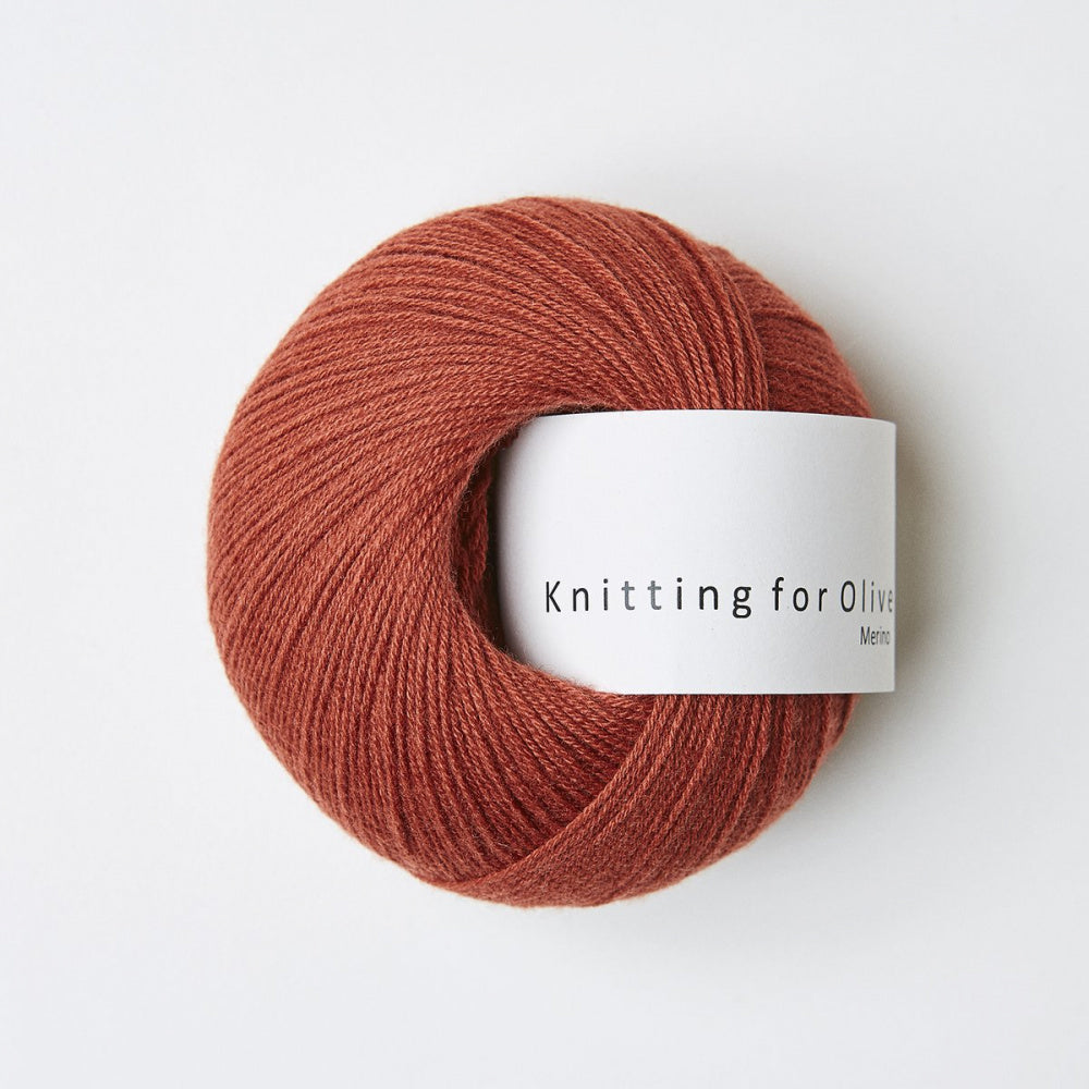 Rødkælk -	Merino - Knitting for Olive - Garntopia