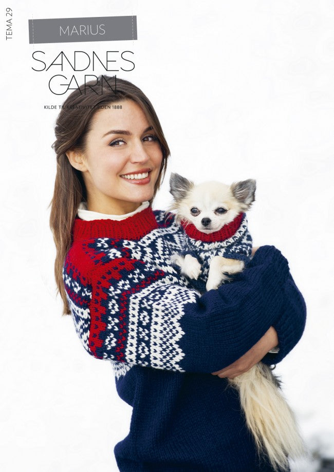 Tema 29 - Marius - Sandnes garn - Garntopia