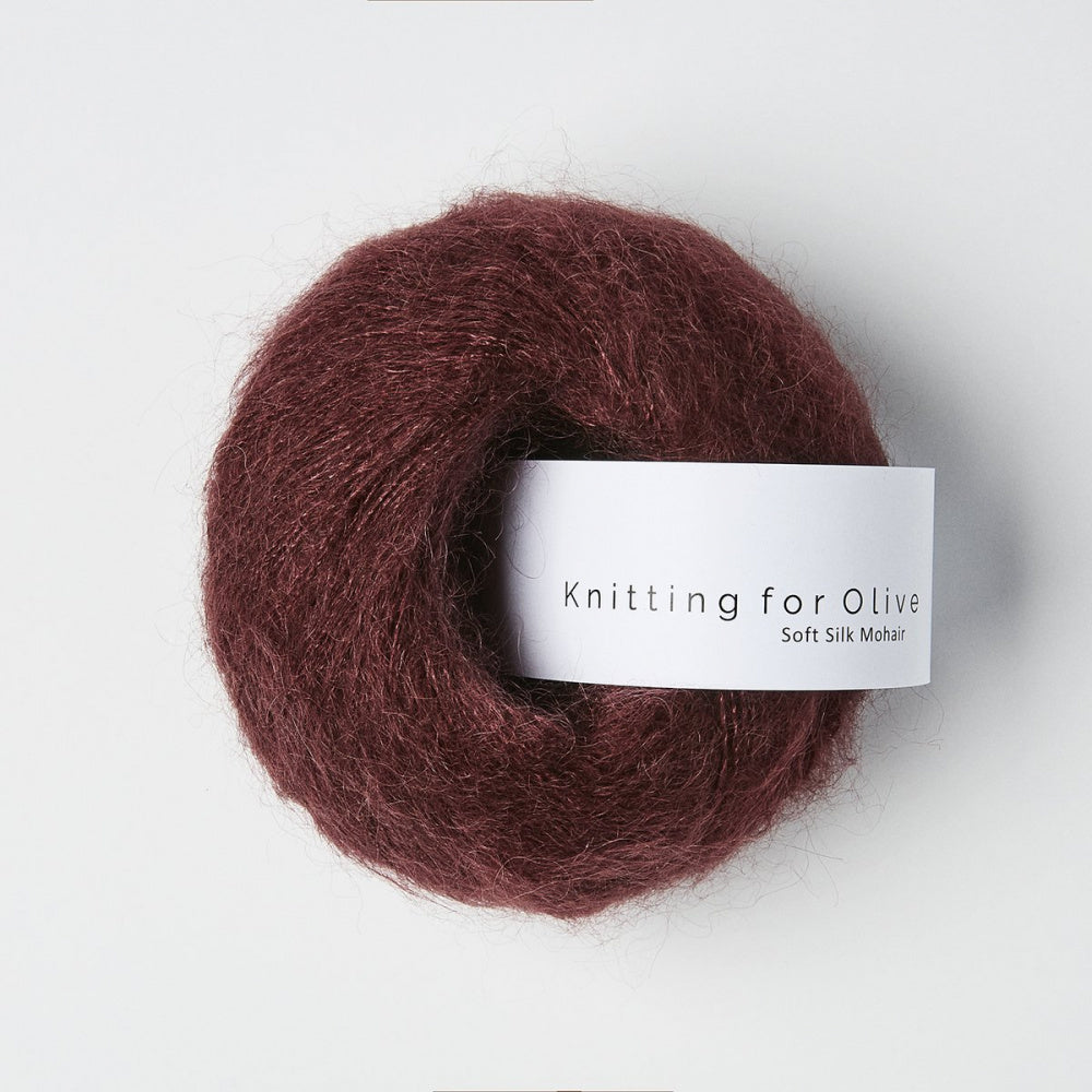 Bordeaux -	Soft Silk Mohair - Knitting for Olive - Garntopia