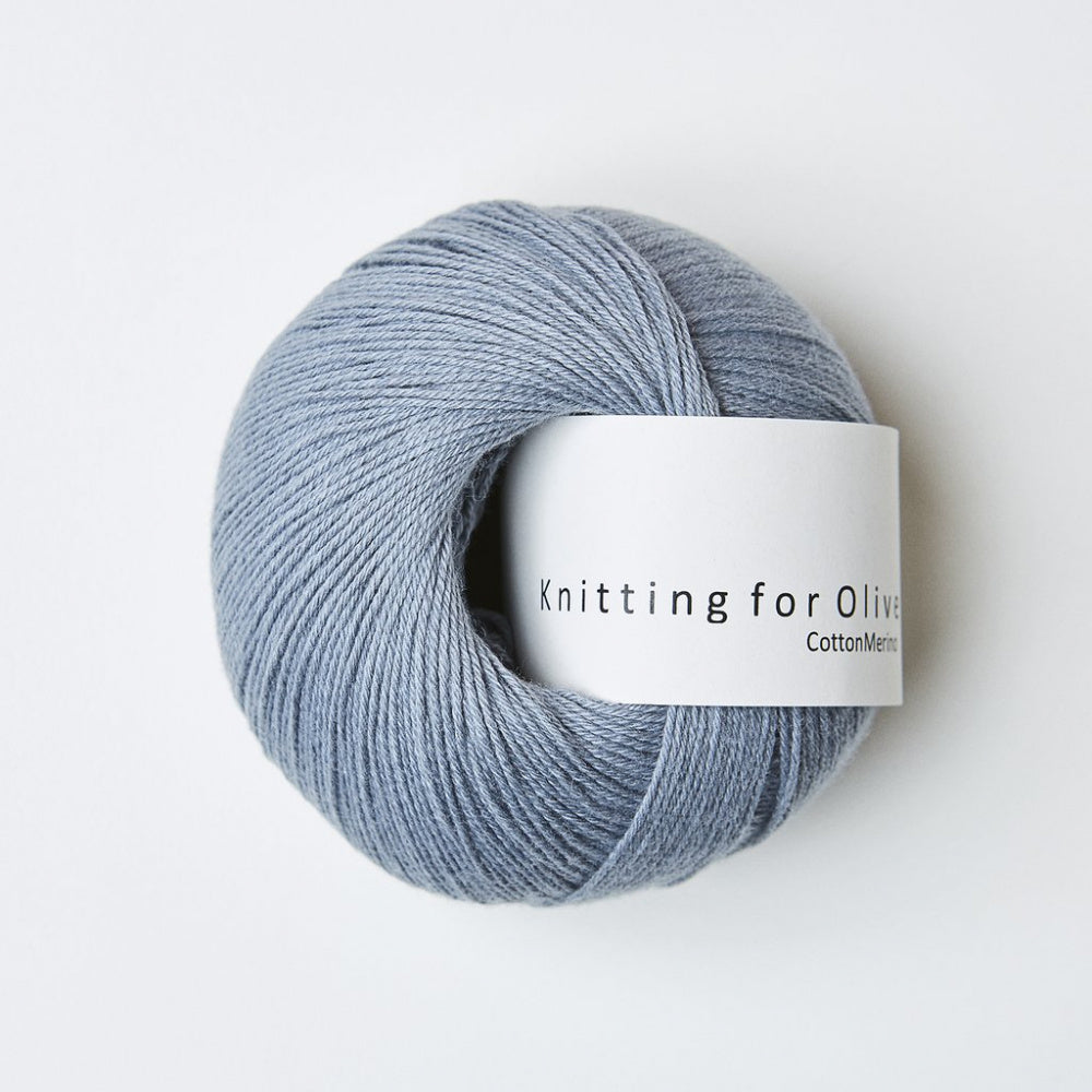 Elefantblå -	Cotton Merino - Knitting for Olive - Garntopia