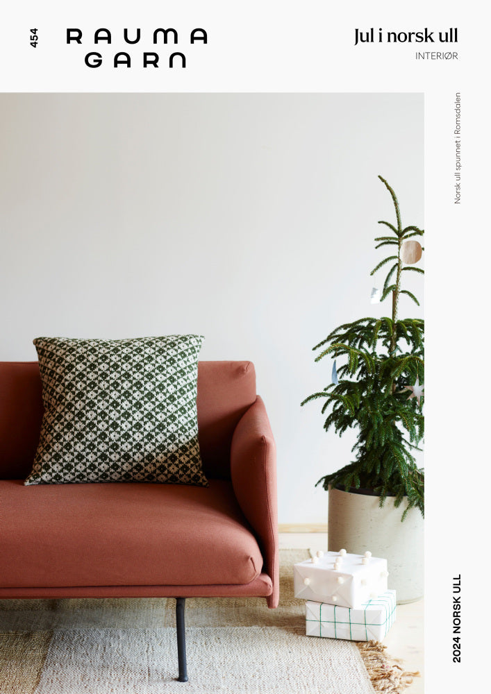 454 - Jul i norsk ull - Rauma Garn - Garntopia