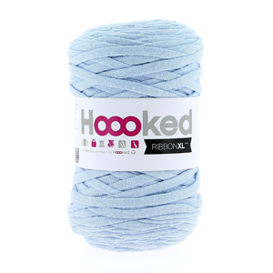 Powder Blue -	Ribbon XL Solid - Hoooked Yarn - Garntopia