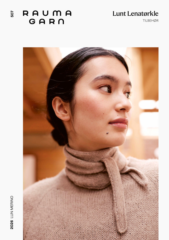 507 Lunt Lenatørkle - papiroppskrift - Rauma Garn - Garntopia