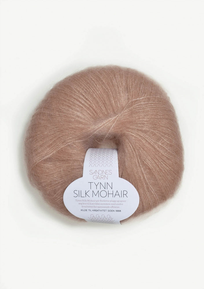 3511 Pudderrosa -	Tynn Silk Mohair - Sandnes garn - Garntopia