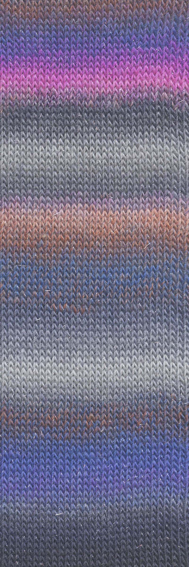 218 Violet/Grey -	MILLE COLORI SOCKS & LACE LUXE - Lang Yarns - Garntopia