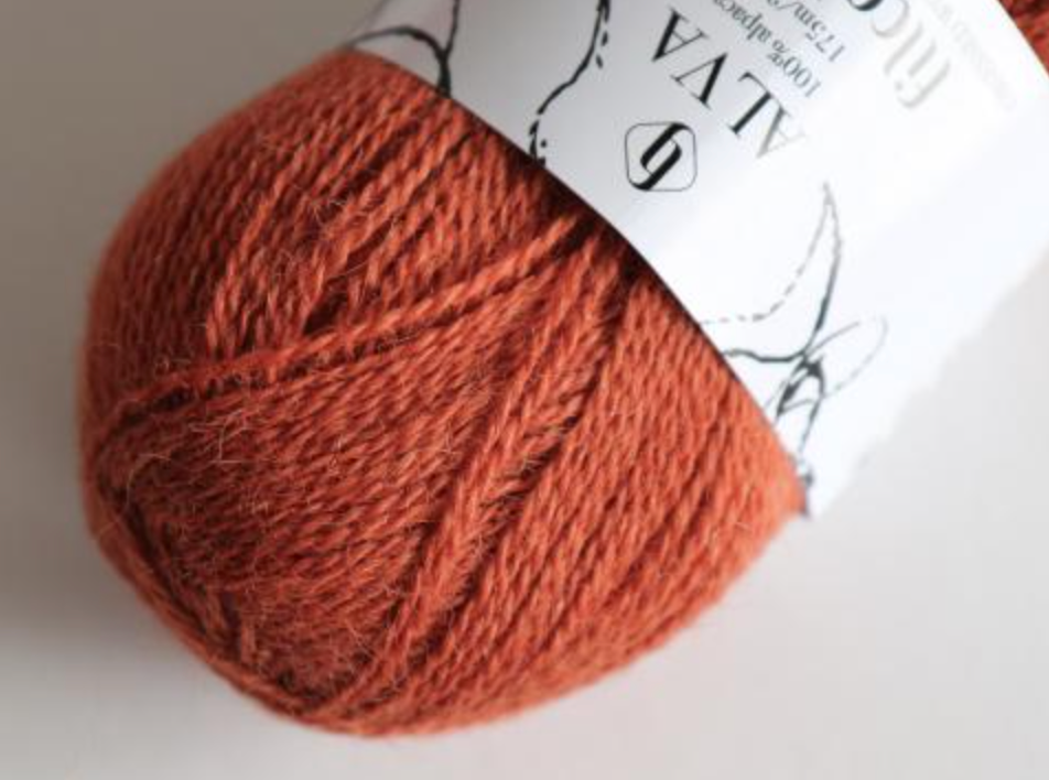 375 Red Clay - Alva - Filcolana - Garntopia