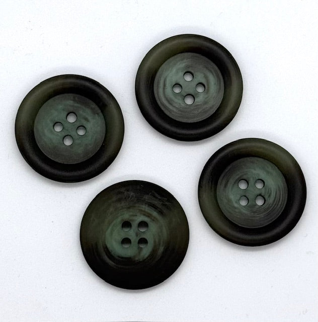 Knapp, Grønn - Resin - 35 mm - NEWOLD COMPANY - Garntopia