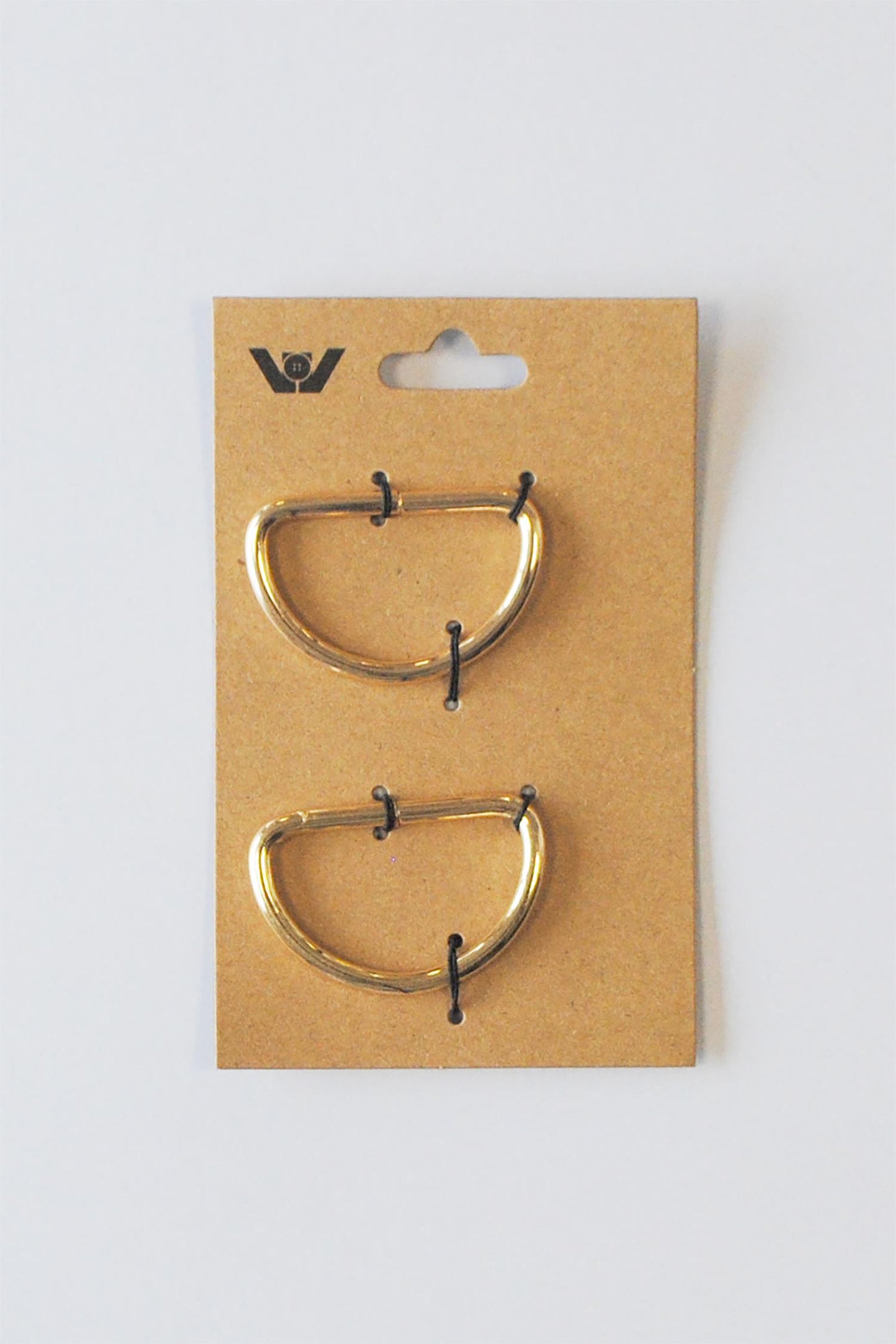 D-ring til veske - 38 mm Gull - Ukjent - Garntopia