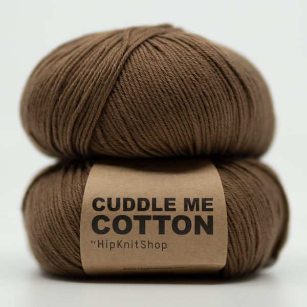 Brown sugar   -	Cuddle Me Cotton - HipKnitShop - Garntopia
