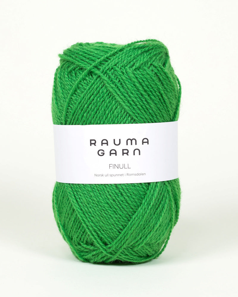 430 Grønn -	Finull Pt2 - Rauma Garn - Garntopia