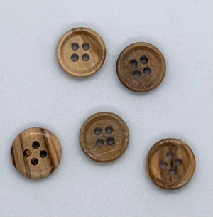 Olive button - 12mm
