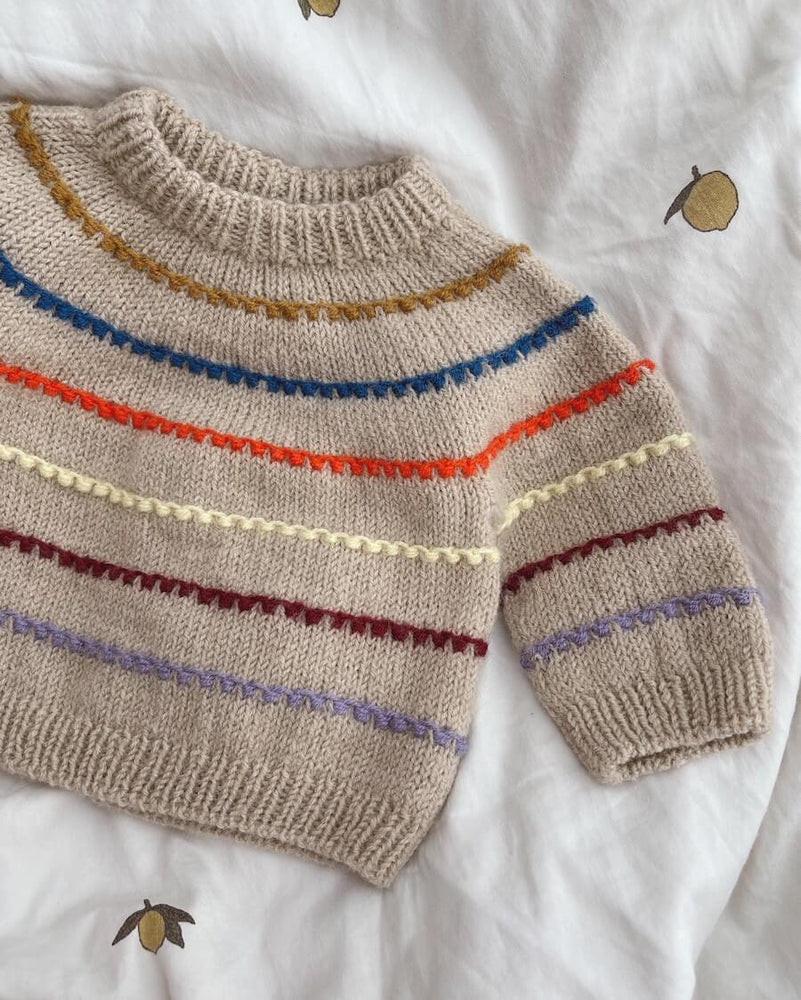 Festival Sweater Baby - Papir - PetiteKnit - Garntopia