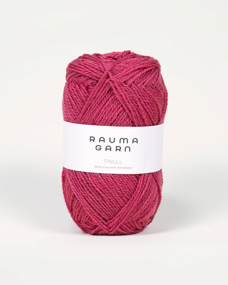 466 Mørk Gammelrosa -	Finull Pt2 - Rauma Garn - Garntopia