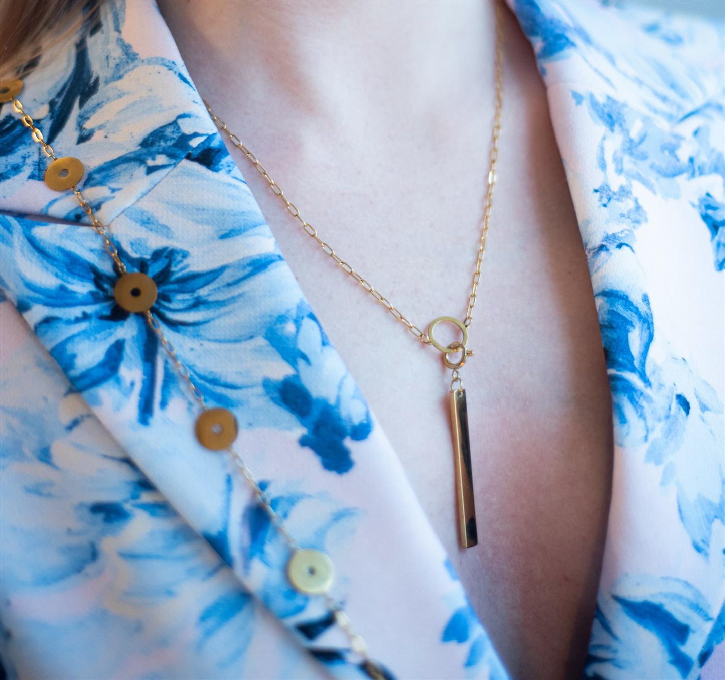 My Pearl - Ruler Charms Simple - 5 cm - Silver - SILFA ehf - Garntopia