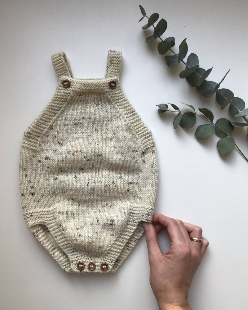 Lillesøsters Romper - Papir - PetiteKnit - Garntopia