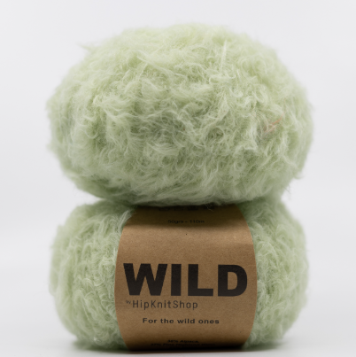 Wild & Light Green -	Wild Wool - HipKnitShop - Garntopia