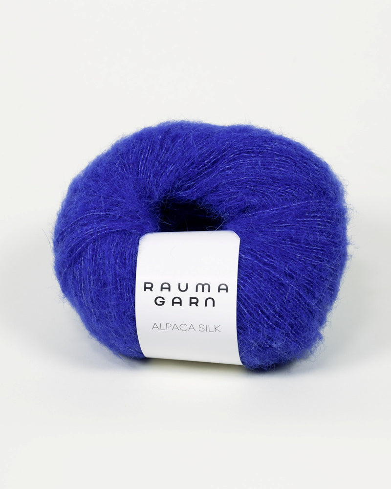 467 Kongeblå -	Alpaca Silk - Rauma Garn - Garntopia